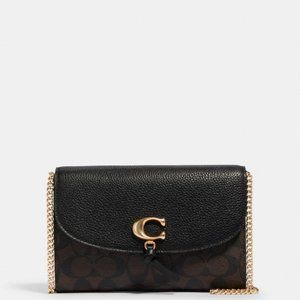 Coach Remi Chain Crossbody in Signature Canvas